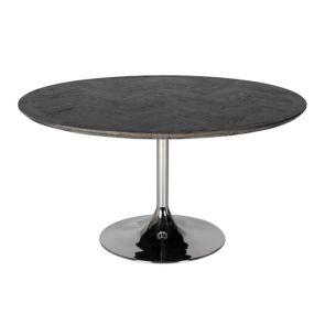 Richmond - Eettafel Blackbone rond Ø 140 Silver