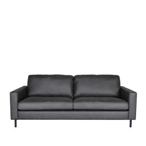 Bank Genua 3-Zits Antraciet Microvezel 1