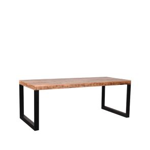 Eettafel Glasgow Rough Mangohout 200x90 cm