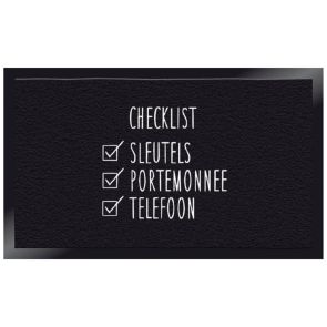 Deurmat Checklist