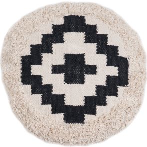 Kussen Lenny Black ø45 cm