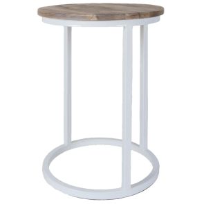 Laptoptafel Roos Rond Wit