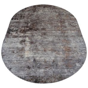 Vloerkleed Yara Brown - Ovaal 160 x 230 cm